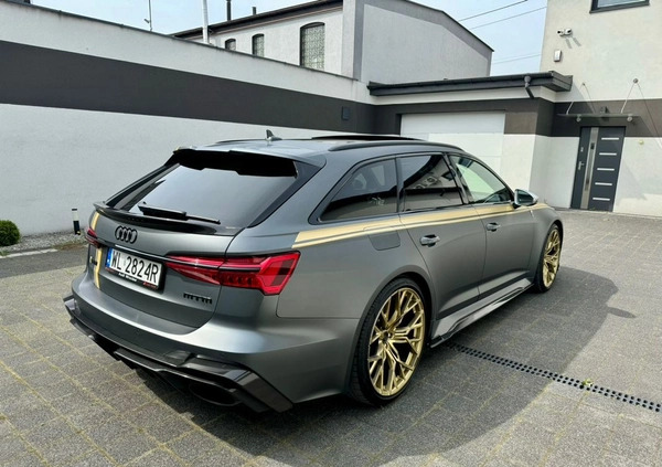 Audi RS6 cena 599999 przebieg: 49500, rok produkcji 2020 z Łódź małe 781